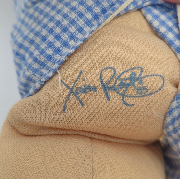 Vintage 1985 Cabbage Patch Kids Preemie Boy Blonde Hair Brown Eyes Baby Doll - Picture 7 of 16